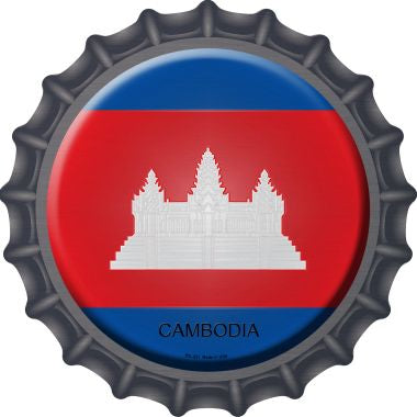Cambodia  Novelty Metal Bottle Cap BC-221