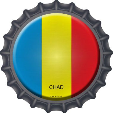 Chad  Novelty Metal Bottle Cap BC-229