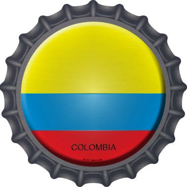 Colombia  Novelty Metal Bottle Cap BC-237