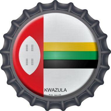 Kwazula  Novelty Metal Bottle Cap BC-324