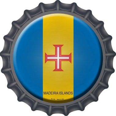 Madeira Islands  Novelty Metal Bottle Cap BC-339