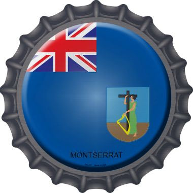 Montserrat  Novelty Metal Bottle Cap BC-357