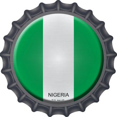 Nigeria  Novelty Metal Bottle Cap BC-372