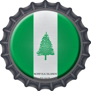 Norfolk Islands Novelty Metal Bottle Cap BC-374