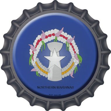 Northern Marianas  Novelty Metal Bottle Cap BC-377
