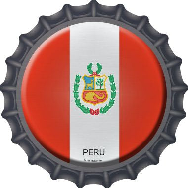 Peru  Novelty Metal Bottle Cap BC-388