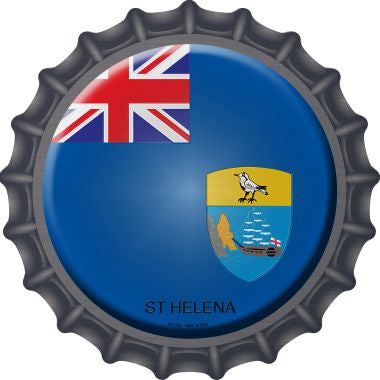 St Helena  Novelty Metal Bottle Cap BC-424