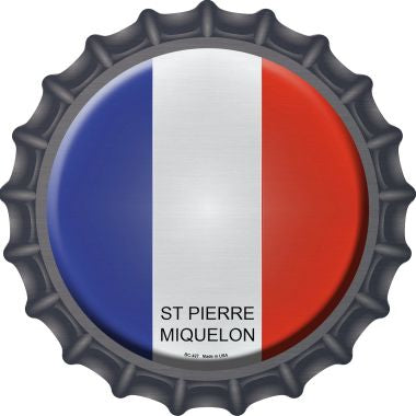 St Pierre Miquelon  Novelty Metal Bottle Cap BC-427