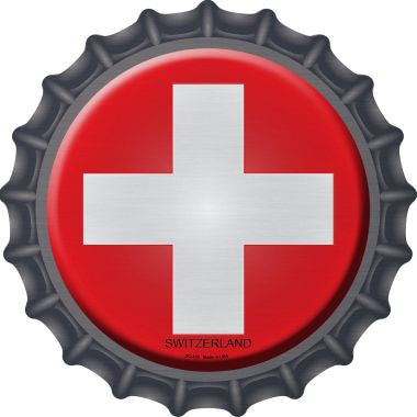 Switzerland  Novelty Metal Bottle Cap BC-433