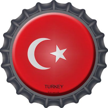 Turkey  Novelty Metal Bottle Cap BC-452