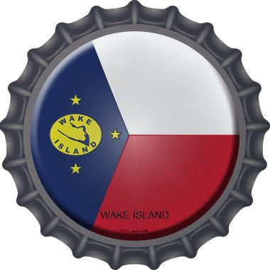 Wake Island Novelty Metal Bottle Cap BC-473