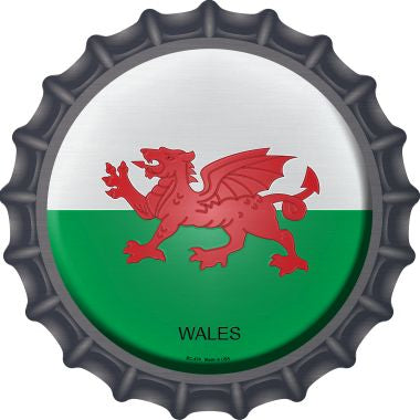 Wales  Novelty Metal Bottle Cap BC-474