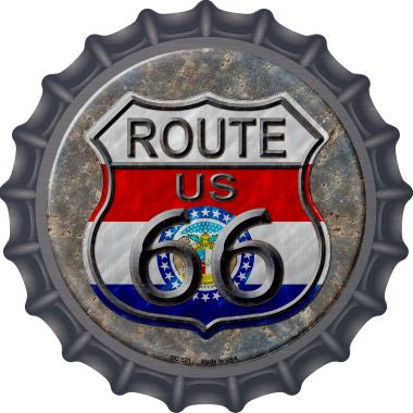 Missouri Route 66 Novelty Metal Bottle Cap BC-521