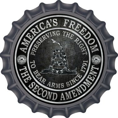 Americas Freedom Novelty Metal Bottle Cap BC-527