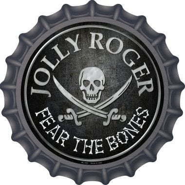 Fear The Bones Novelty Metal Bottle Cap BC-529