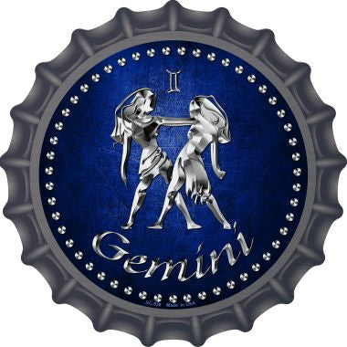 Gemini Novelty Metal Bottle Cap BC-538