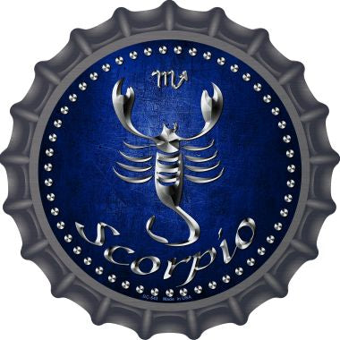 Scorpio Novelty Metal Bottle Cap BC-543