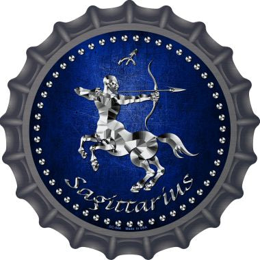 Sagittarius Novelty Metal Bottle Cap BC-544