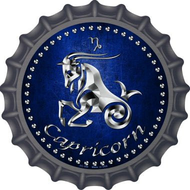 Capricorn Novelty Metal Bottle Cap BC-545