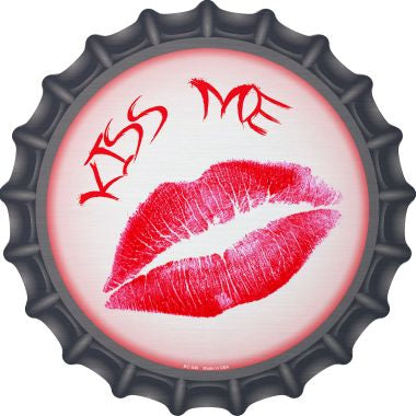 Kiss Me Novelty Metal Bottle Cap BC-549