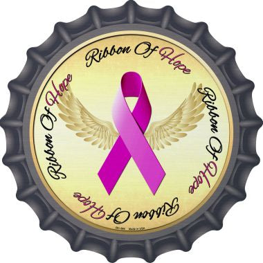 Ribbon Of Hope Novelty Metal Bottle Cap BC-584