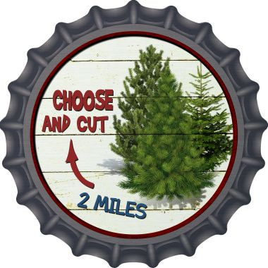 Choose And Cut Novelty Metal Bottle Cap 12 Inch sign