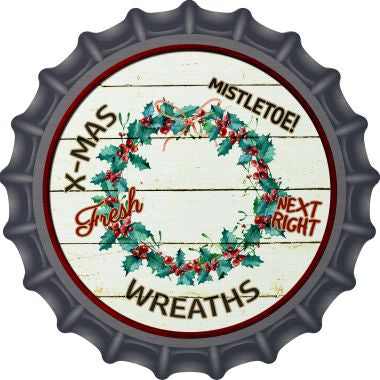 Wreaths Novelty Metal Bottle Cap BC-586