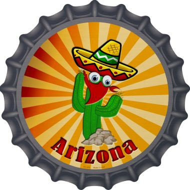 Cactus Arizona Novelty Metal Bottle Cap BC-666