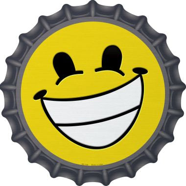 Cheesy Grin Novelty Metal Bottle Cap BC-729