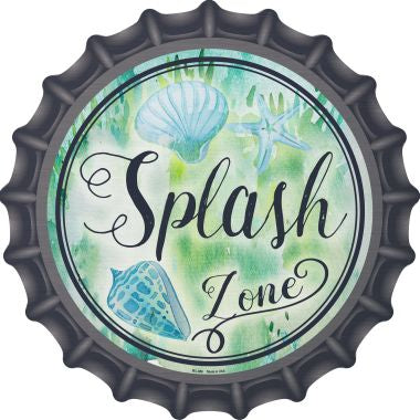Splash Zone Novelty Metal Bottle Cap BC-888