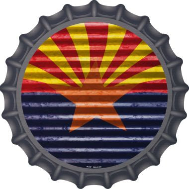 Arizona Flag Novelty Metal Bottle Cap BC-897