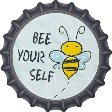 Bee Yourself Novelty Metal Bottle Cap BC-975