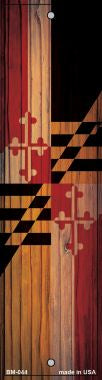 Maryland Flag Novelty Metal Bookmark BM-044