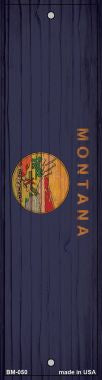 Montana Flag Novelty Metal Bookmark BM-050