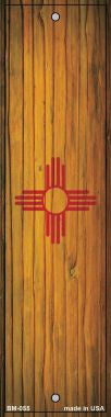New Mexico Flag Novelty Metal Bookmark BM-055