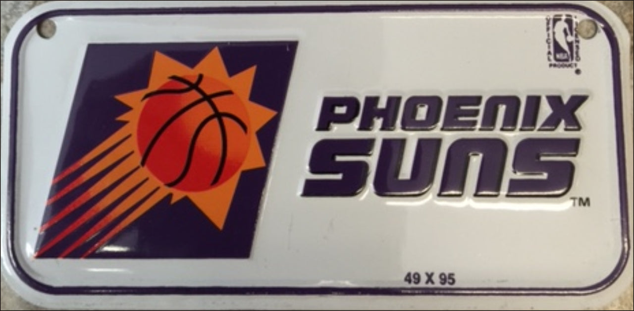 Phoenix Suns Novelty Metal Bicycle License Plate BP-100000