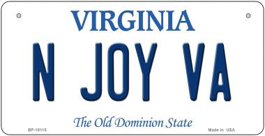 N Joy VA Virginia Novelty Metal Bicycle Plate BP-10115