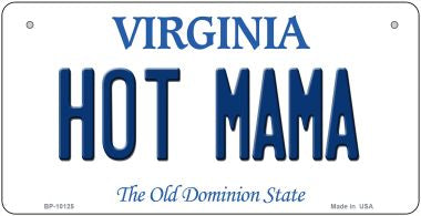 Hot Mama Virginia Novelty Metal Bicycle Plate BP-10125