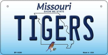 Tigers Missouri Novelty Metal Bicycle Plate BP-10250