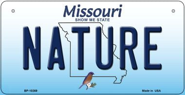 Nature Missouri Novelty Metal Bicycle Plate BP-10269