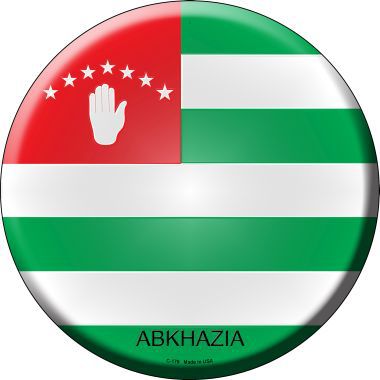 Abkhazia Country Novelty Metal Circular Sign