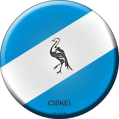 Ciskei Country Novelty Metal Circular Sign