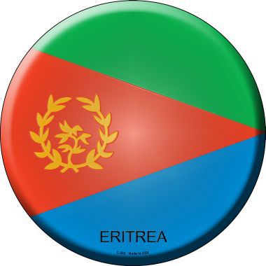Eritrea Country Novelty Metal Circular Sign