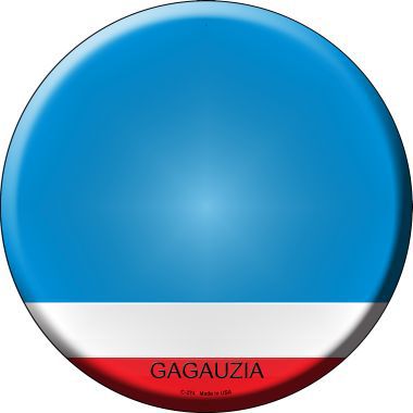 Gagauzia Country Novelty Metal Circular Sign