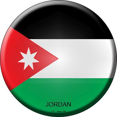 Jordan Country Novelty Metal Circular Sign