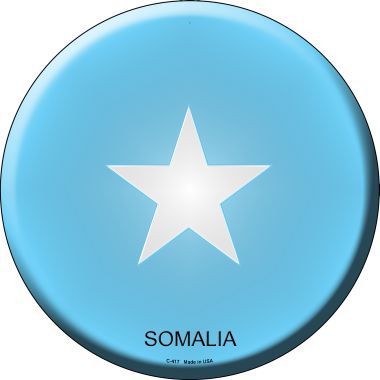 Somalia Country Novelty Metal Circular Sign