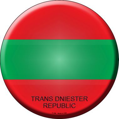 Trans Dniester Republic Novelty Metal Circular Sign