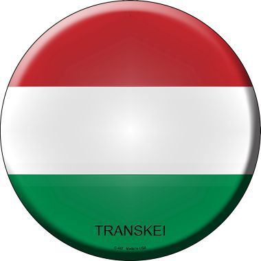 Transkei Country Novelty Metal Circular Sign