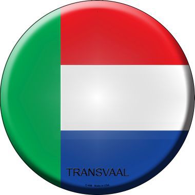 Transvaal Country Novelty Metal Circular Sign