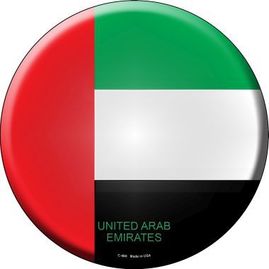 UN Arab Emirates Novelty Metal Circular Sign